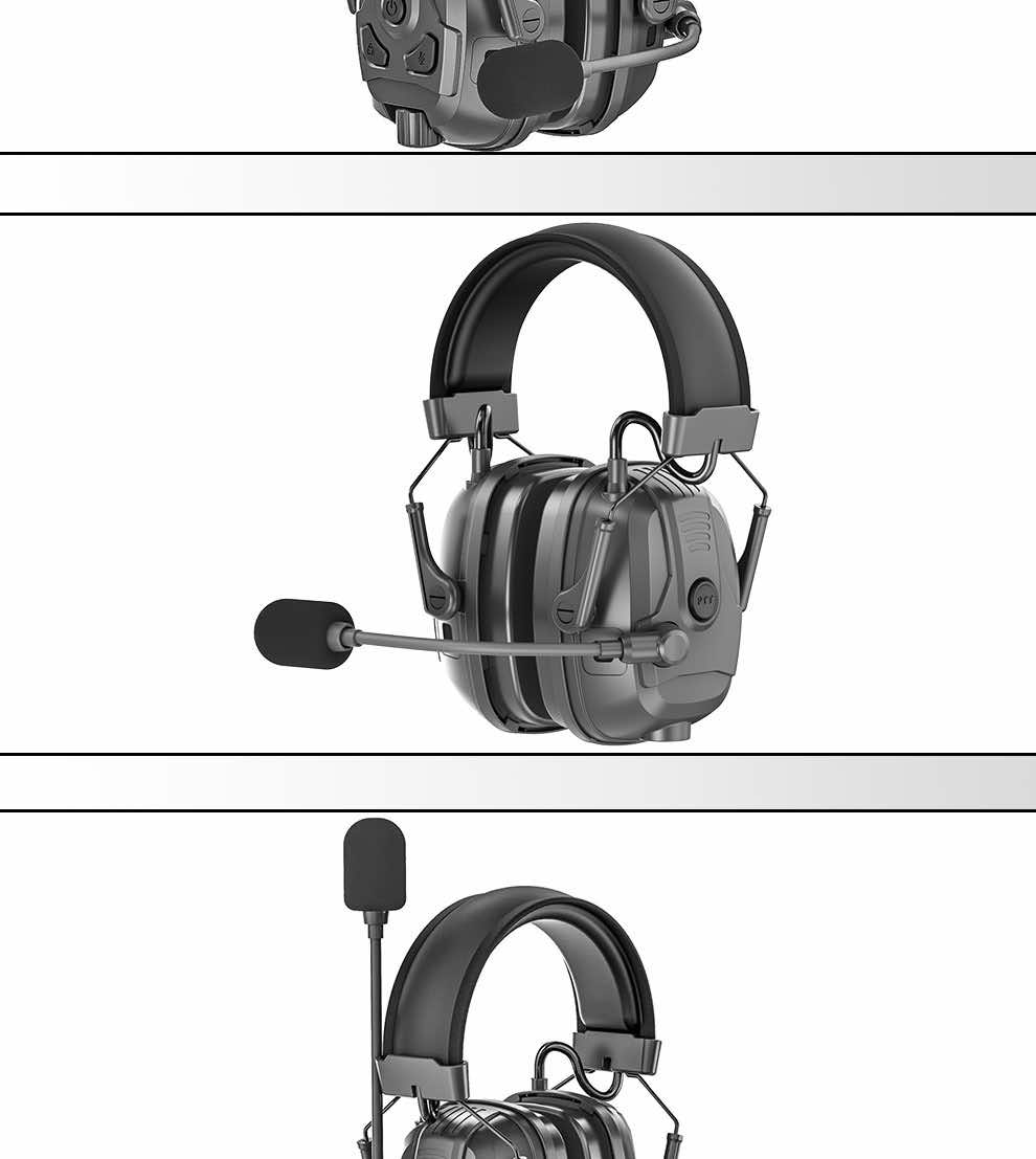 漢盾 HE8500 安全帽式藍(lán)牙通訊防爆耳罩 黑色